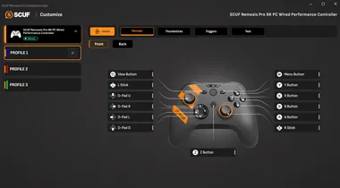 Profiles Menu