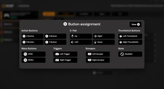 button assignment qsg