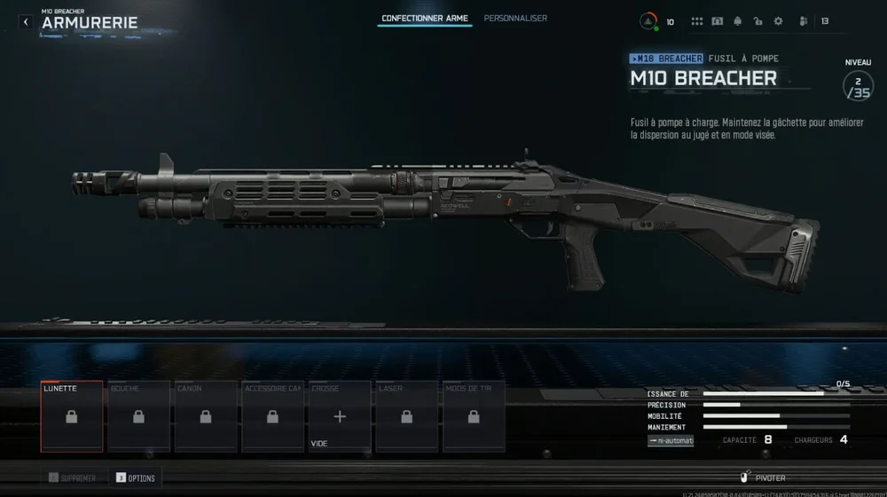 Black Ops 7 Zombies M10 Breacher Loadout